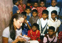 Angelina in Sri Lanka